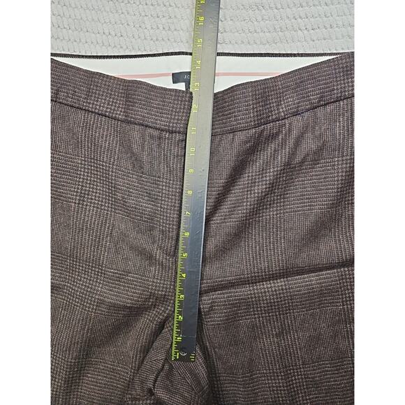 J Crew Pants Womens 16 Wool Blend Houndstooth Dress Pants - Picture 4 of 8